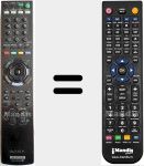 Comandament a dist&agrave;ncia substitut de RM-ANP006 (148012711)