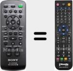 Comandament a dist&agrave;ncia substitut de RM-ANU032 (A1519800A)