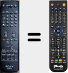 Comandament a dist&agrave;ncia substitut de RM-S04A (994800914)