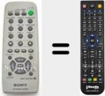 Comandament a dist&agrave;ncia substitut de RM-SCP300 (147670511)