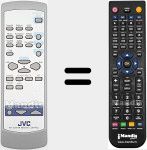 Comandament a dist&agrave;ncia substitut de RM-SUXP5R