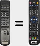 Comandament a distància substitut de RM-U265 (147363311)