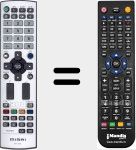 Comandament a dist&agrave;ncia substitut de RC005 (RP5132RE)