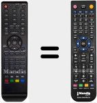 Comandament a dist&agrave;ncia substitut de TDD2210