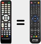 Comandament a dist&agrave;ncia substitut de SCHNE002