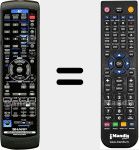 Comandament a dist&agrave;ncia substitut de RRMCGA163AWSA