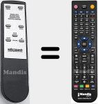 Comandament a dist&agrave;ncia substitut de SP17