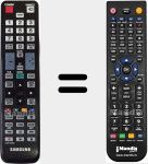 Comandament a dist&agrave;ncia substitut de TM1050 (AA59-00507A)