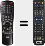 Comandament a dist&agrave;ncia substitut de AH64-50361A