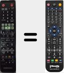 Comandament a dist&agrave;ncia substitut de AK59-00164A