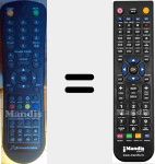 Comandament a dist&agrave;ncia substitut de LD24-234DB