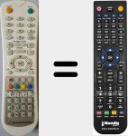 Comandament a dist&agrave;ncia substitut de LD24D09HDW