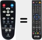 Comandament a distància substitut de Screenplay MX2 HD