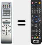 Comandament a dist&agrave;ncia substitut de RC 1072 (08004716)