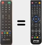 Comandament a distància substitut de IP-LE410885