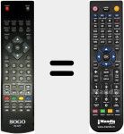 Comandament a dist&agrave;ncia substitut de SS-2237