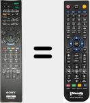 Comandament a dist&agrave;ncia substitut de RM-ED 031 (148771511)