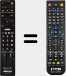 Comandament a dist&agrave;ncia substitut de RM-ED 046 (WS0015901)