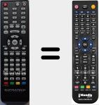 Comandament a distància substitut de Aura (S2403LH)