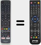 Comandament a dist&agrave;ncia substitut de EN3D39 (T210143)