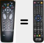 Comandament a dist&agrave;ncia substitut de TC100 (20879570)