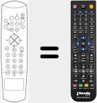 Comandament a distància substitut de TM30