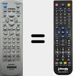 Comandament a distància substitut de DPV-5600X