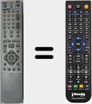 Comandament a dist&agrave;ncia substitut de DRH5600X