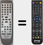 Comandament a dist&agrave;ncia substitut de EUR7702270