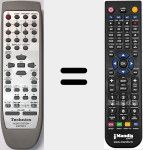 Comandament a distància substitut de EUR7702270W