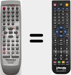 Comandament a distància substitut de EUR7702290W
