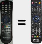 Comandament a dist&agrave;ncia substitut de RC1055 (20351504)