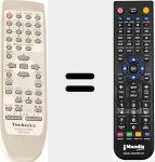 Comandament a dist&agrave;ncia substitut de EUR7702050