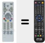 Comandament a dist&agrave;ncia substitut de RC 311 TA 1 G (21282880)