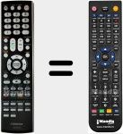 Comandament a dist&agrave;ncia substitut de SE-R0329 (75019509)