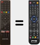 Comandament a dist&agrave;ncia substitut de LED32HS71N1