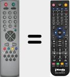 Comandament a distància substitut de RC 2040 (30034719)