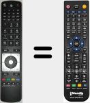 Comandament a distància substitut de RC 5112 (30071019)