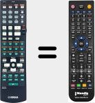 Comandament a dist&agrave;ncia substitut de RAV324 (WG646500)