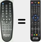 Comandament a dist&agrave;ncia substitut de ICube790