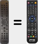 Comandament a dist&agrave;ncia substitut de RAS5 (WV50010)