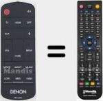 Comandament a dist&agrave;ncia substitut de RC-1245 (919307102600S)