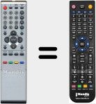 Comandament a dist&agrave;ncia substitut de 076R0MZ020