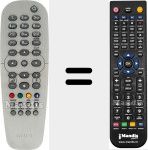 Comandament a distància substitut de RC1913700801 (313923810891)