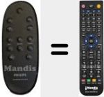 Comandament a dist&agrave;ncia substitut de Soundbar Speaker (996510059208)