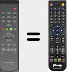 Comandament a dist&agrave;ncia substitut de RCU610