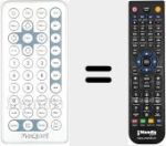 Comandament a dist&agrave;ncia substitut de MAR001