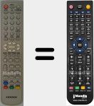 Comandament a dist&agrave;ncia substitut de ANS005