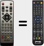 Comandament a dist&agrave;ncia substitut de RC-B36HU