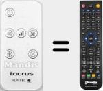 Comandament a distància substitut de Alpatec